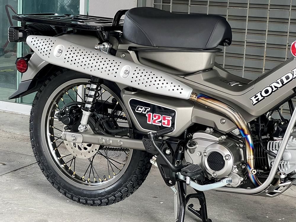 ハンターカブ CT125 EXCEL前後ホイール＆ブロックタイヤセット