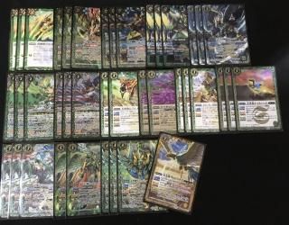 バトスピ　デッキ　まとめ売り デッキ販売】極契約（真聖・ゼッター）デッキ【買取品】DQ