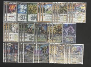 匿名・即日発送(追跡有)　バトスピ　引退品　デッキまとめ売り＋おまけカード 匿名・即日発送(追跡有) バトスピ 引退品 デッキまとめ売り＋