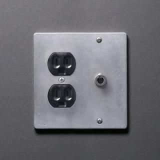 トグルスイッチプレート ゾルボンヌ フタガミ3点セット トグルスイッチ