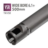 WIDE BORE 6.1+インナーバレル 500mm / 東京マルイ L96 AWS, ARES WA2000, ARES AW338