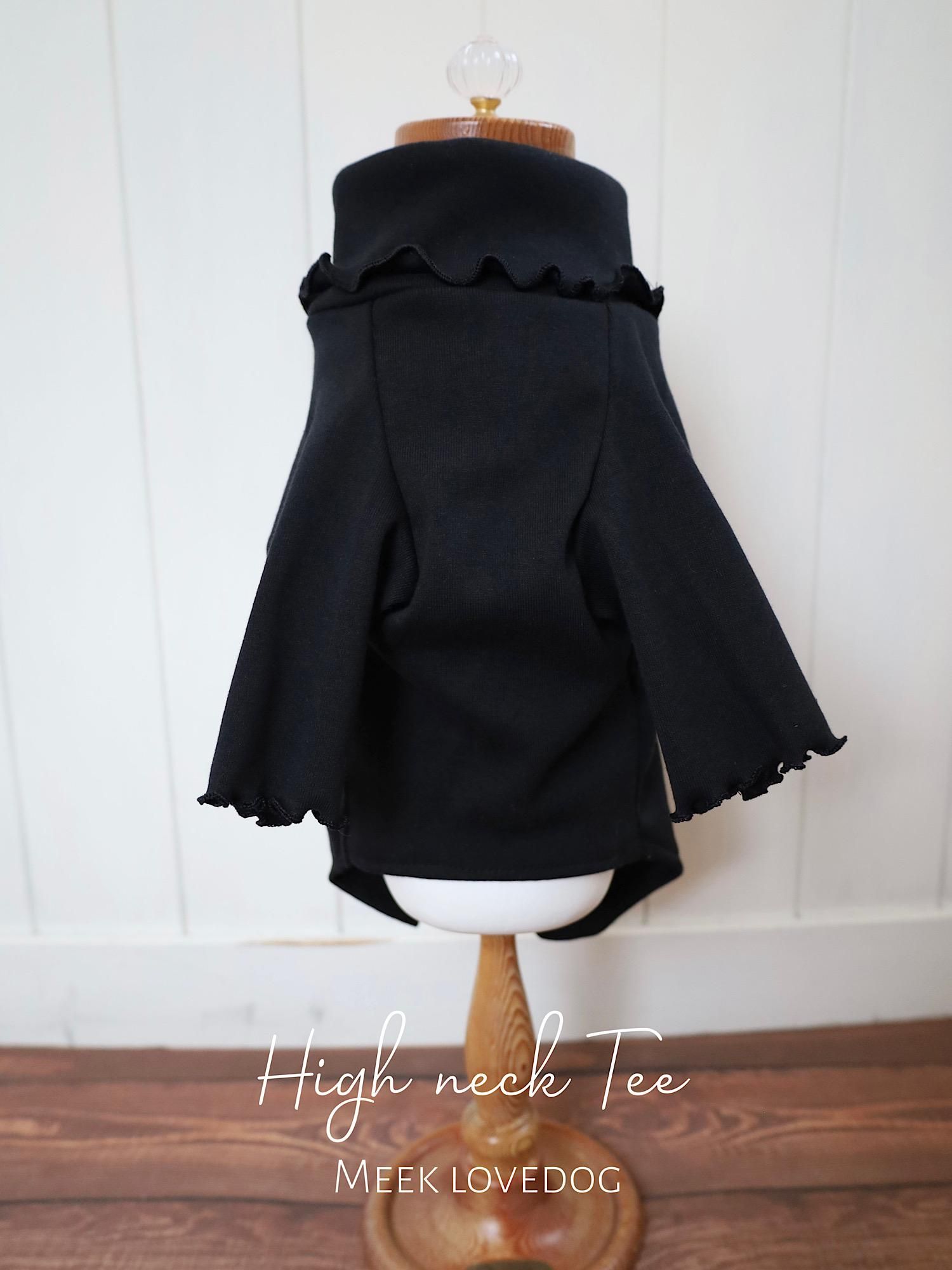 【再販】ハイネックTee (black)