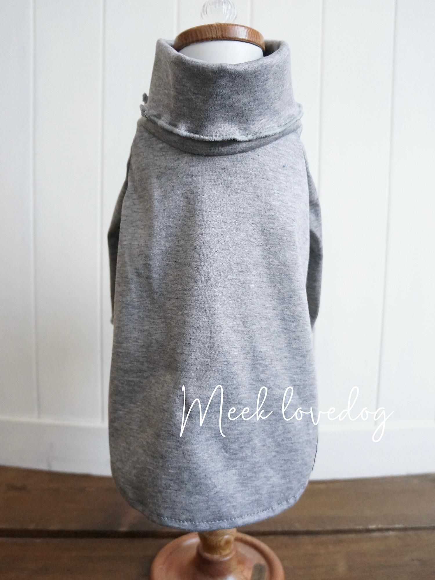 【再販】ハイネックTee (gray)