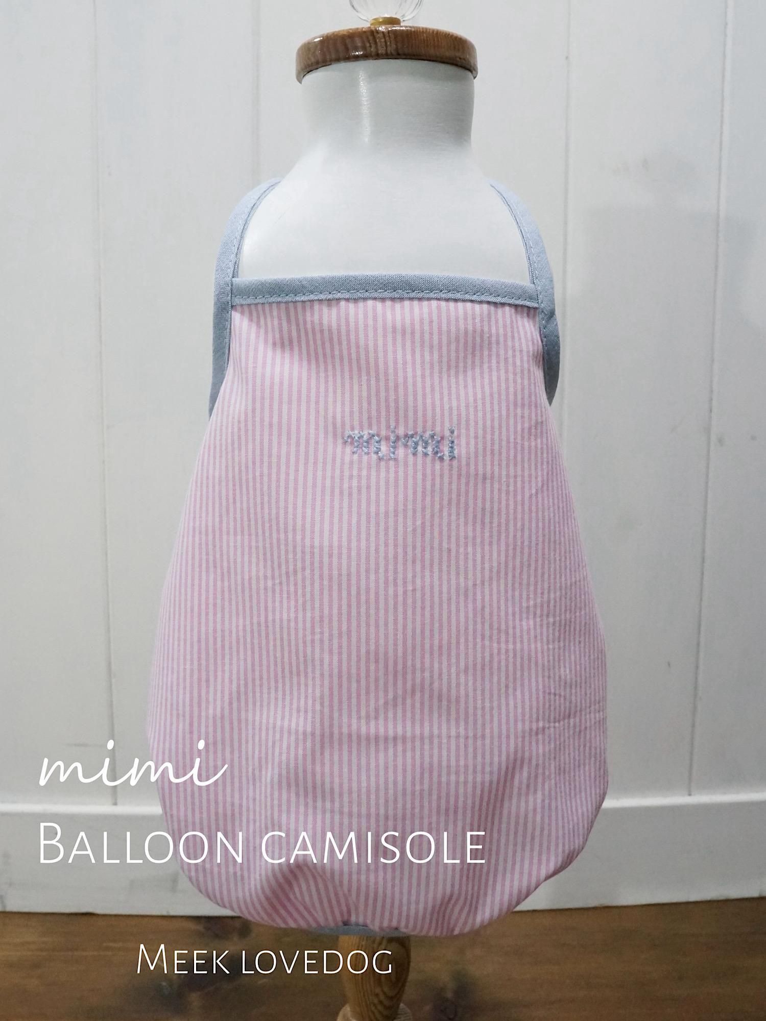 Meek closetmimi Х롼󥭥ߥ(pink stripe)