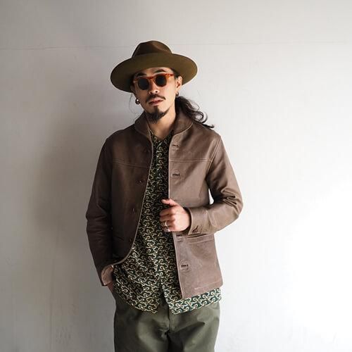 Beat FPG 3RD レザージャケット カーコート ショールカラー 3RD