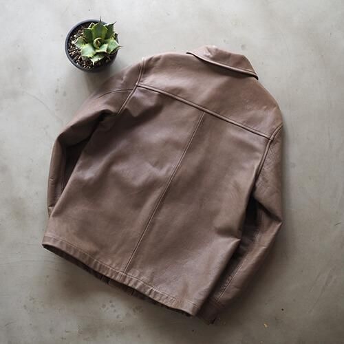 Beat FPG 3RD レザージャケット カーコート ショールカラー 3RD