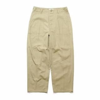 wax thm ベイカーパンツ サンドベージュ　M WAX Baker pants FABS SAKAE