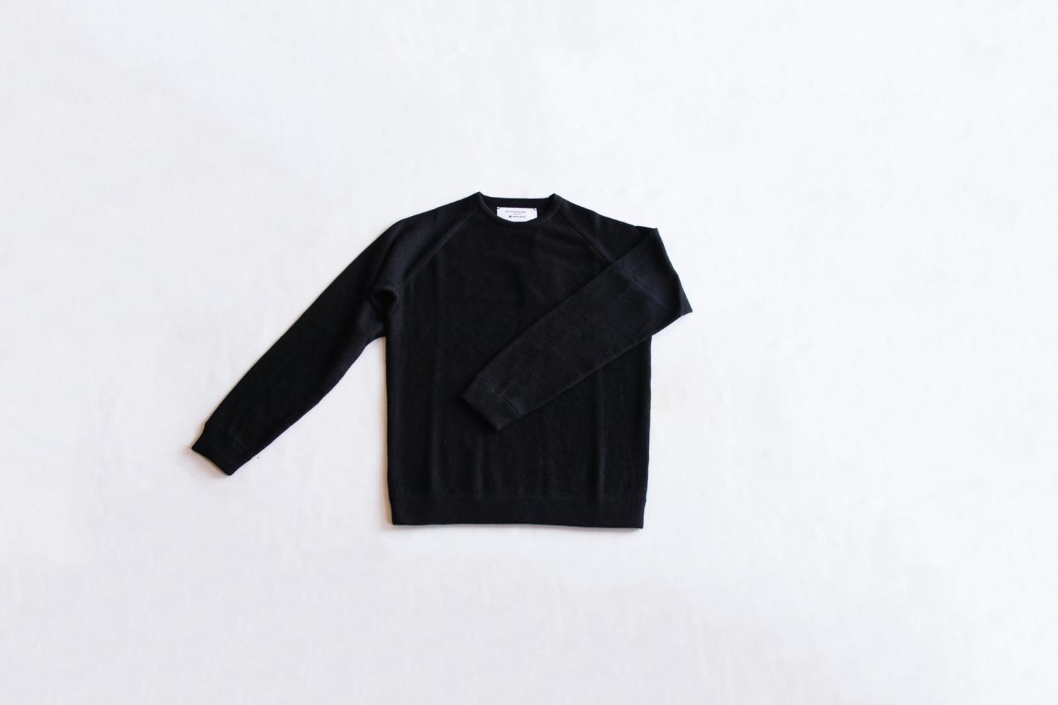 crew neck knitted sweater