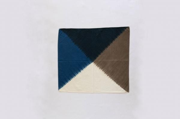 金井工芸 Multi Wrap Cloth S 泥 × 藍