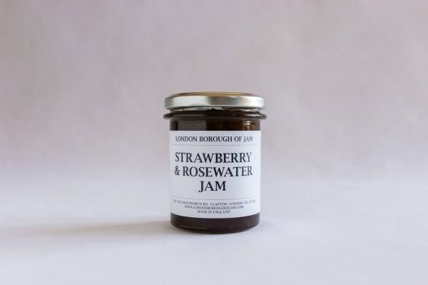 London Borough of Jam ストロベリーとローズウォーターのジャム