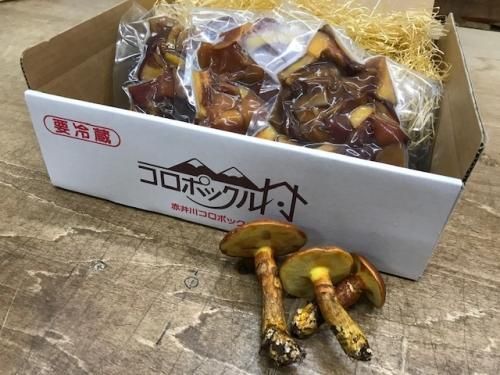 天然落葉きのこ（ハナイグチ）150g×3 生冷凍 - コロポックル村
