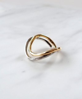 Gold×Silver set ring