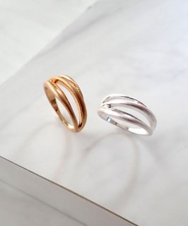 Matte metal ring