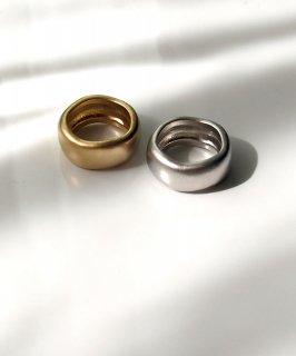 Matte metal ring