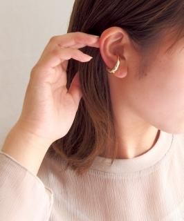 Metal ear cuff & Ring -2way-