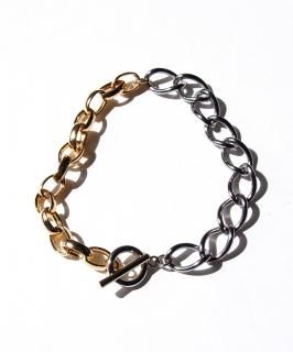 GoldSilver mix chain bracelet
