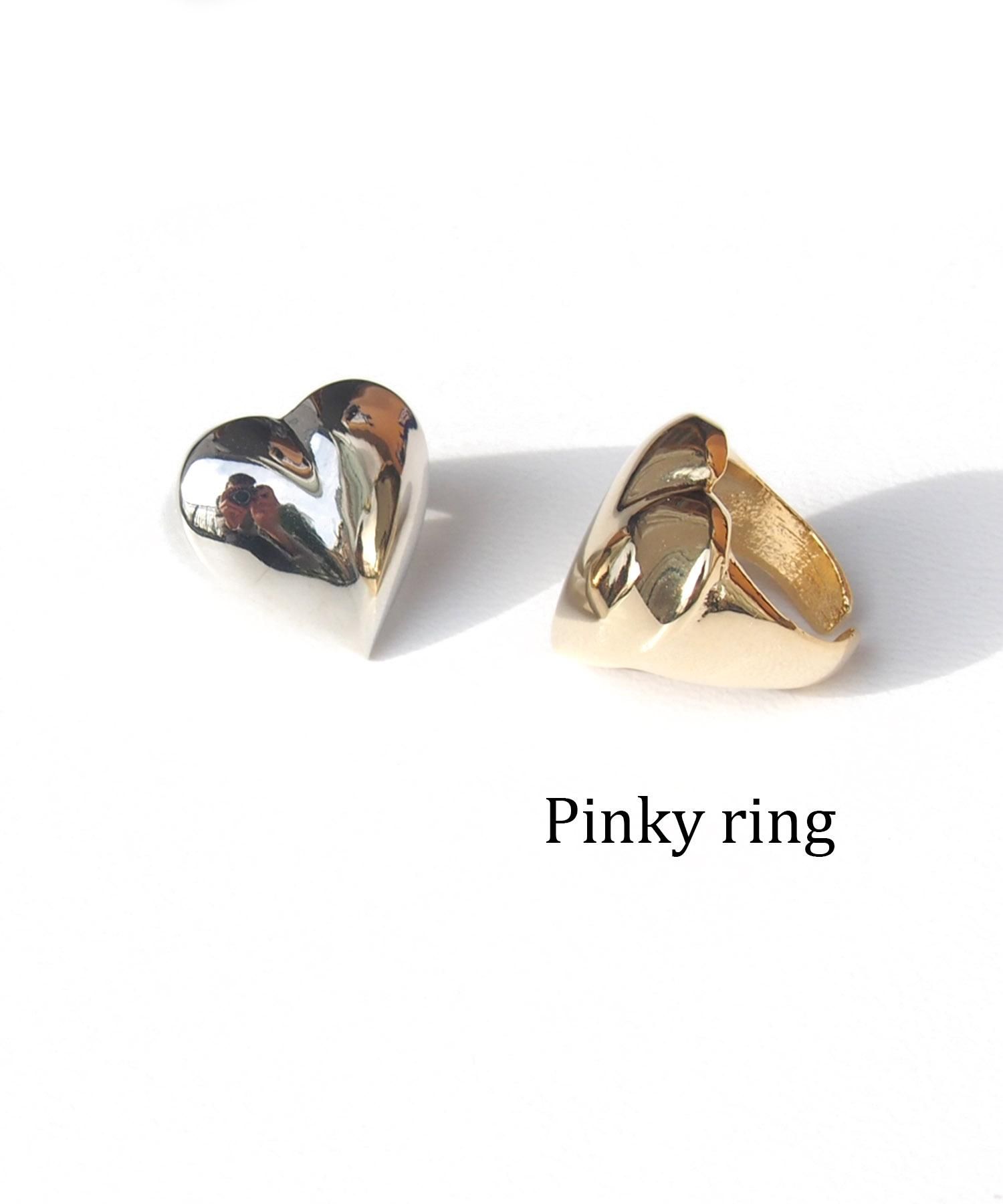 SALON / Chubby heart pinky ring