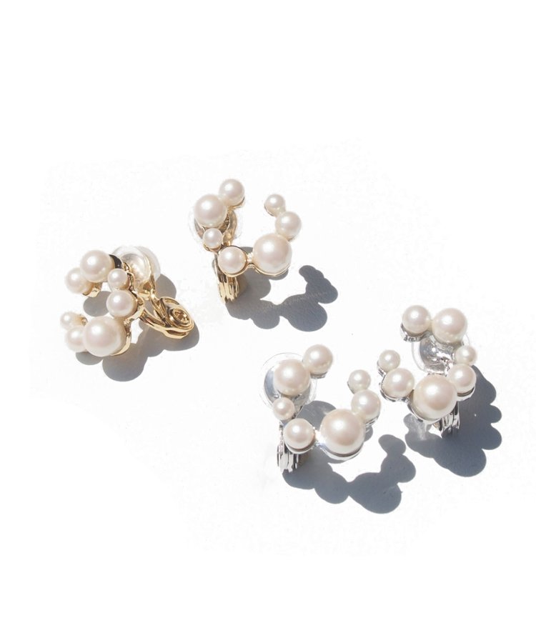 Volume pearl earring