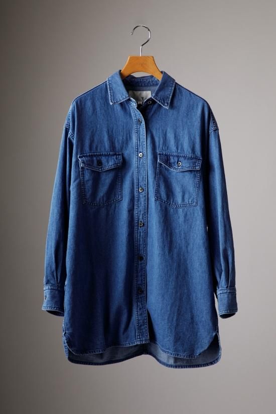 standard denim shirt - T. japan|official online shop standard denim shirt - T. japan|official online shop