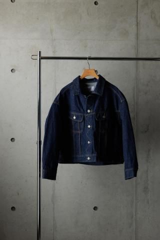 denim short jacket