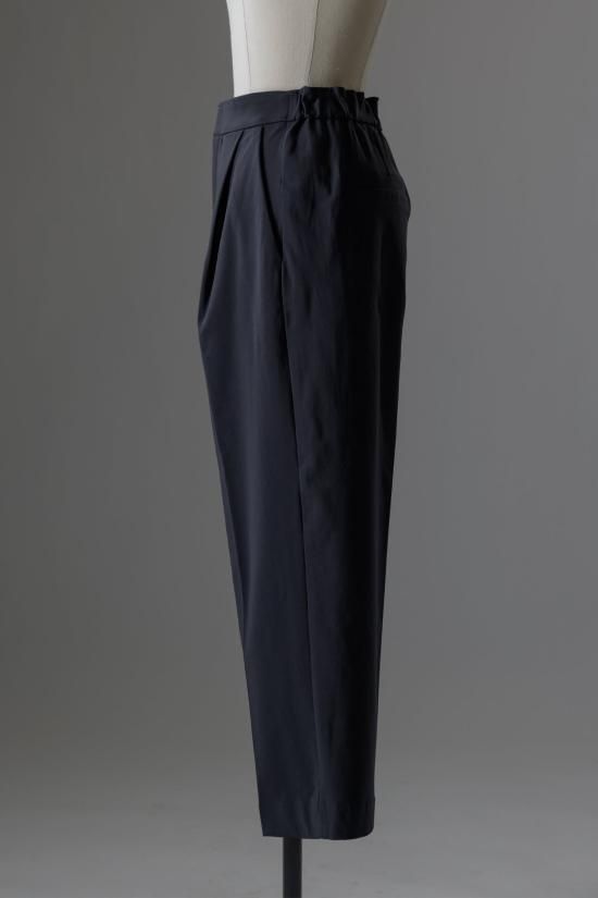 tuck wide trousers - T. japan｜official online shop