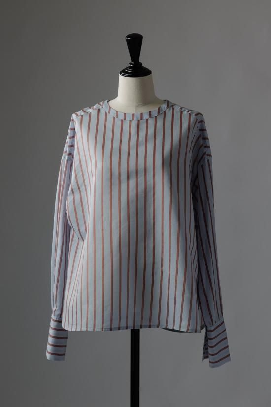 トップス T. japan stripe tunic blouse stripe tunic blouse - T. japan｜official online shop