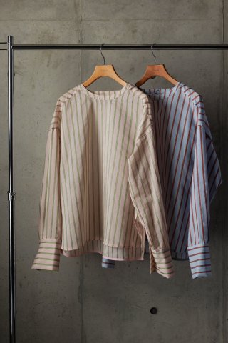stripe tunic blouse