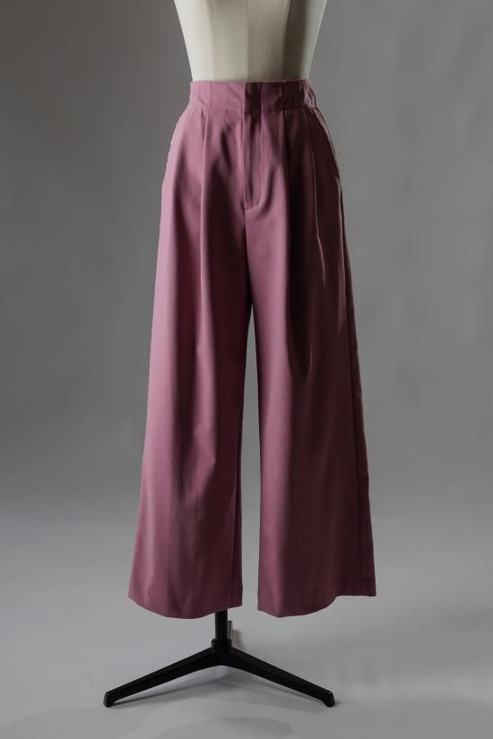 美品＊T.japan ＊color tuck trousers color tuck trousers - T. japan｜official online shop