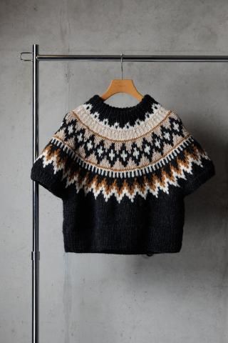 hand jacquard knit