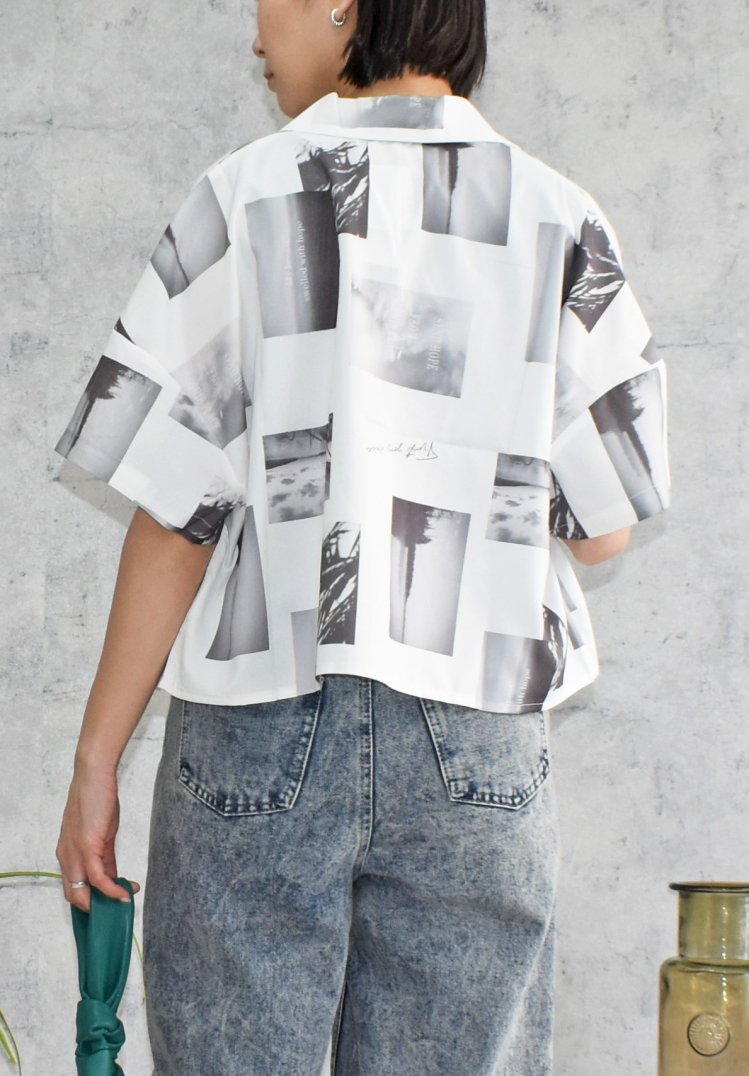 フォトコラージュショートシャツ - FUN OnlineStore