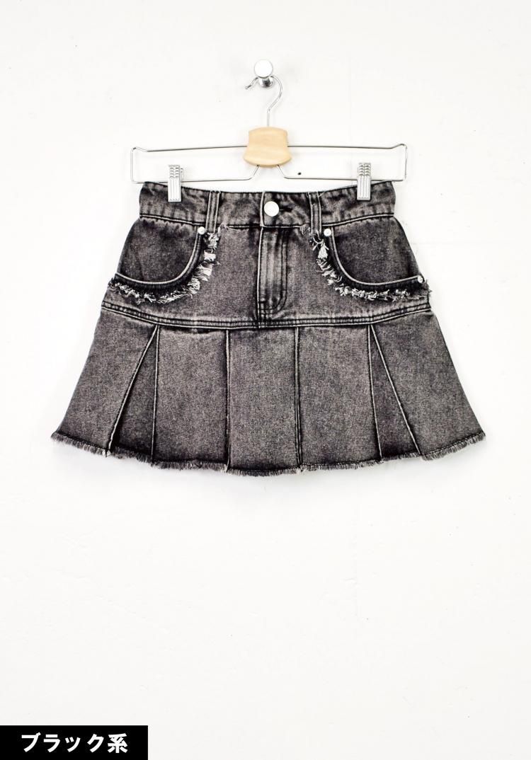 【美品used】D&G デニムミニスカート フリンジヘム プリーツヘムフリンジデニムミニスカート《新色登場》 – WEGO