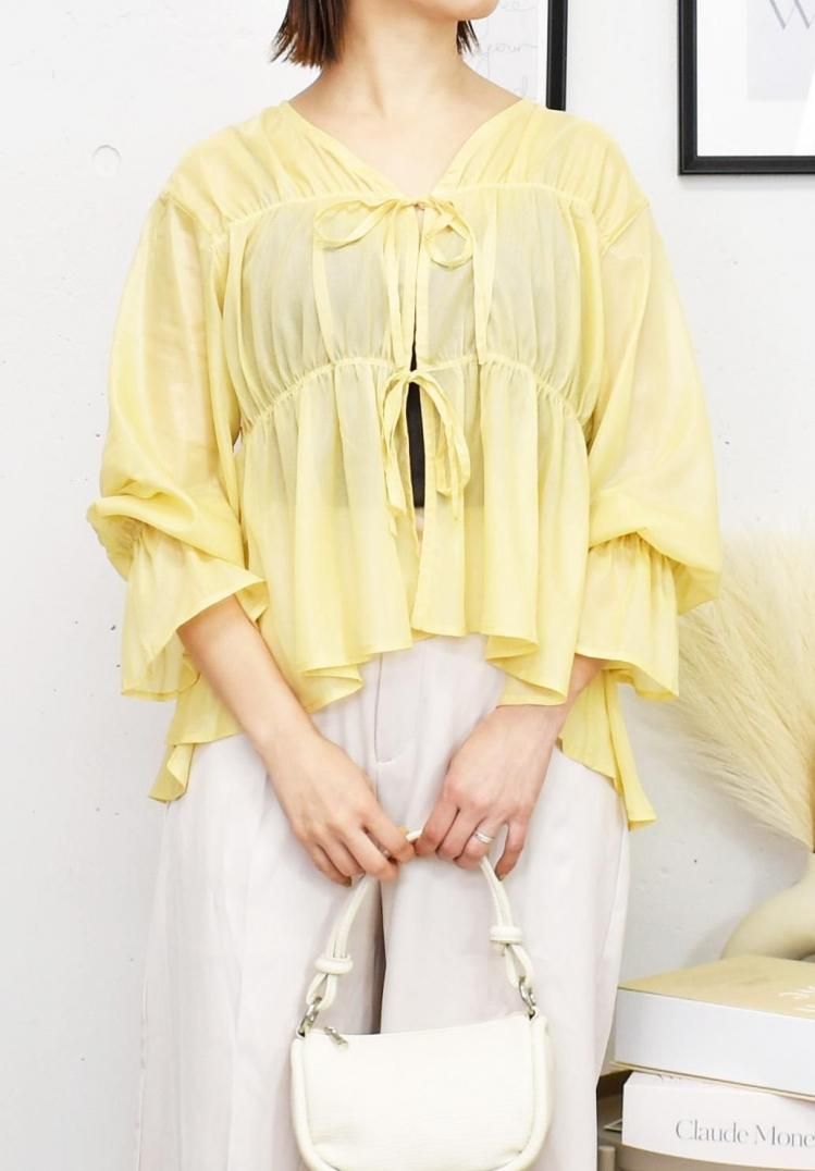 シアーティアードチュニック - FUN OnlineStore シアーティアードチュニック - FUN OnlineStore