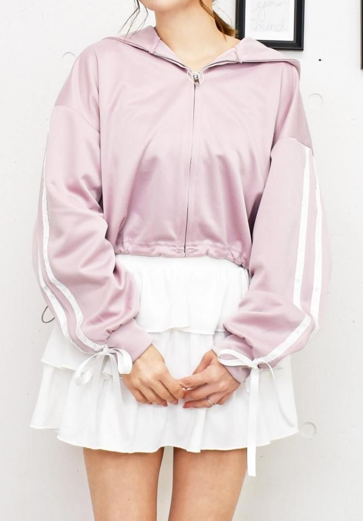 ラインリボンパーカー - FUN OnlineStore
