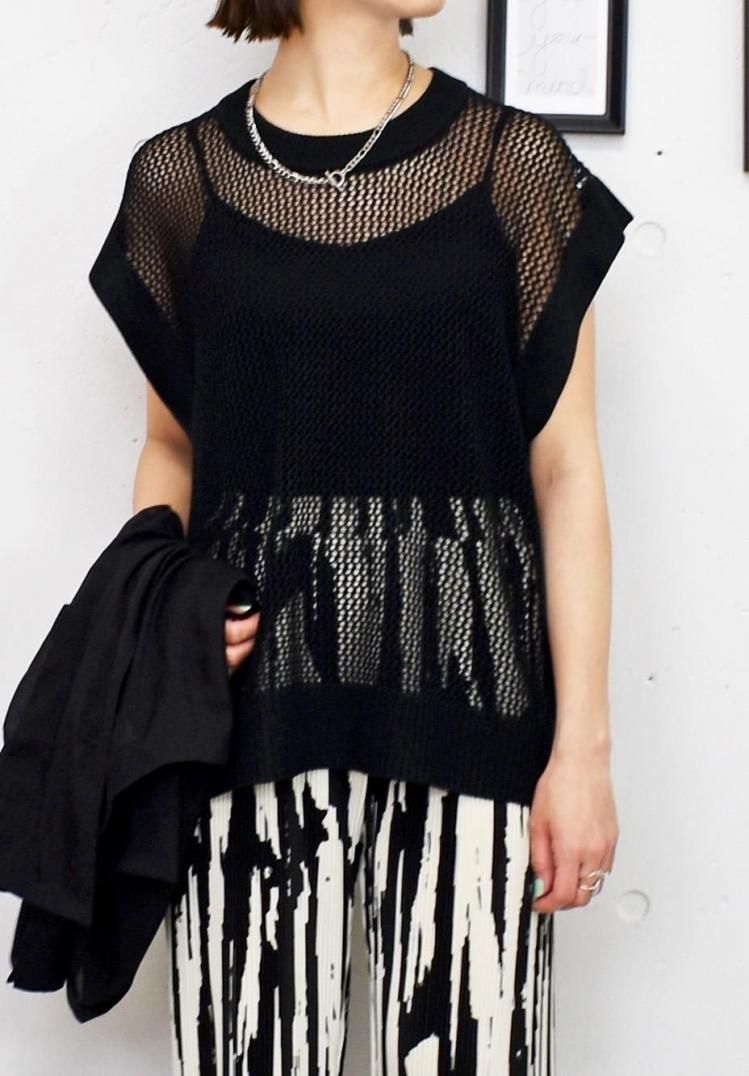 スカシメッシュベスト - FUN OnlineStore