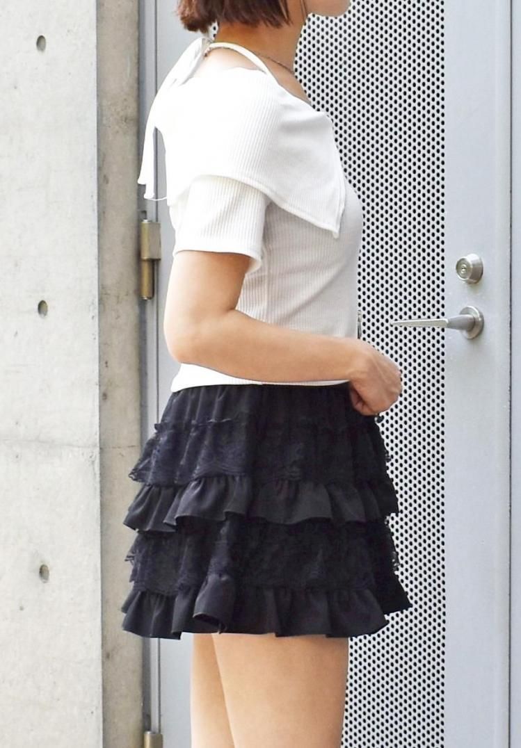 ☆タグ付き 未使用 Rosymonster 2wayサンカクフリルトップス