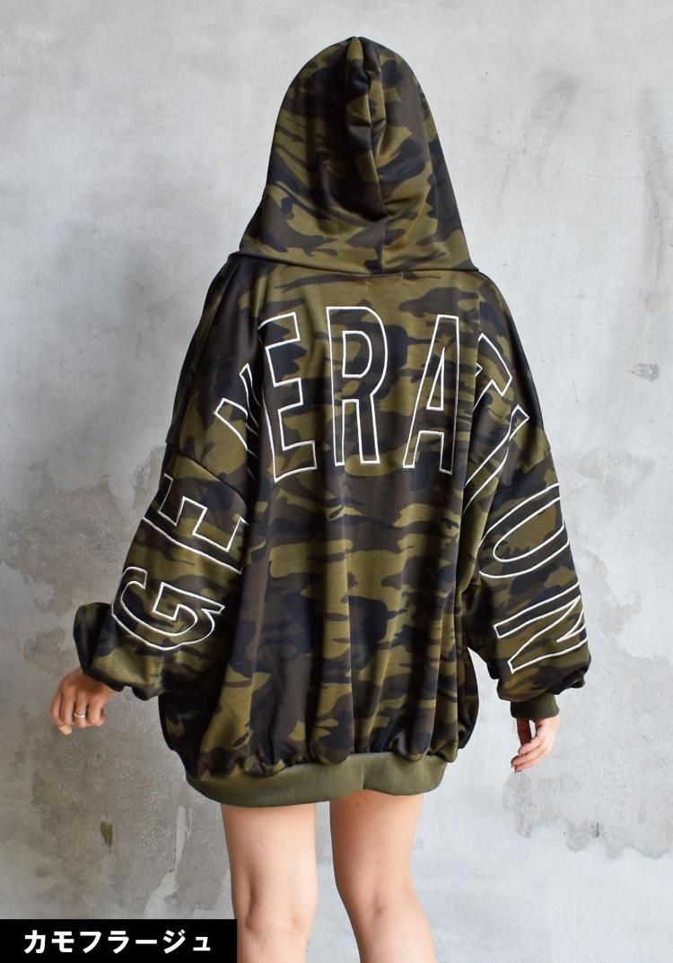 デカロゴジップパーカー - FUN OnlineStore
