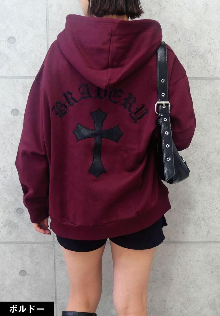 l*様 38/LGB SMM×SMM/BOXER パーカー バッククロススカル l*様 38/LGB SMM×SMM/BOXER パーカー バッククロススカル l*様