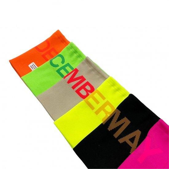 DECEMBERMAY＞NEONEO knit neck warmer / UNISEX ／BLACK