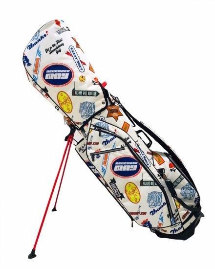 人気ブランドの新作 Caddybag collage DECEMBERMAY＞Adorable ／ HIROO - WHITE ゴルフバッグ・キャディバッグ