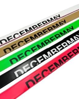 <DECEMBERMAY>Reversible colors belt / UNISEX