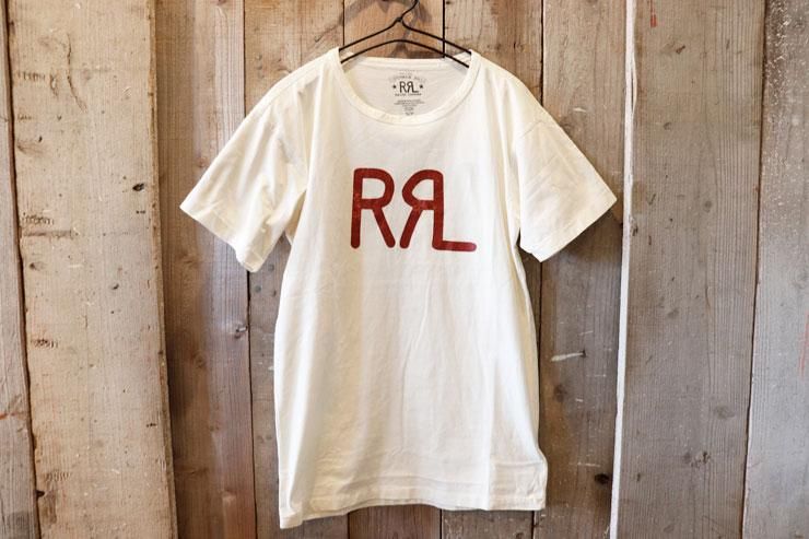 RRL(ダブルアールエルラルフローレン):ロゴ Tシャツ - Linkle RRL(ダブルアールエルラルフローレン):ロゴ Tシャツ - Linkle