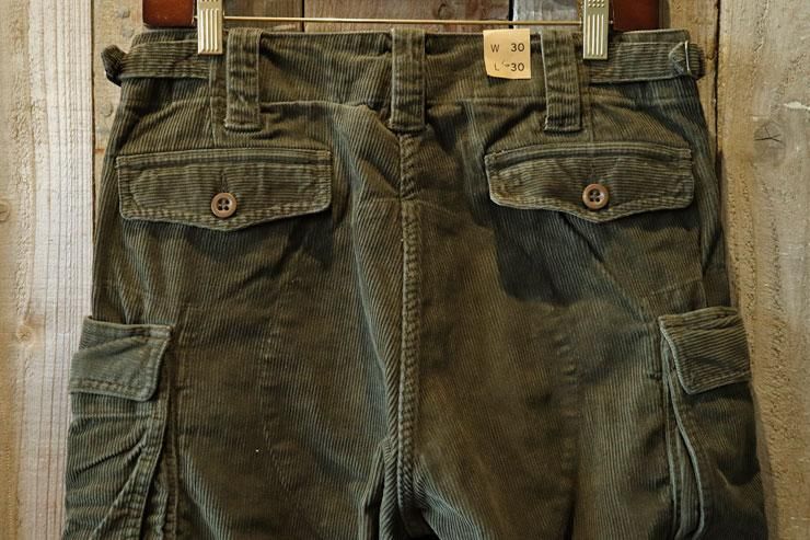 RRL コーデュロイ　リペアワークパンツ 未使用タグ付き RRL ダブルアールエル コーデュロイワーク