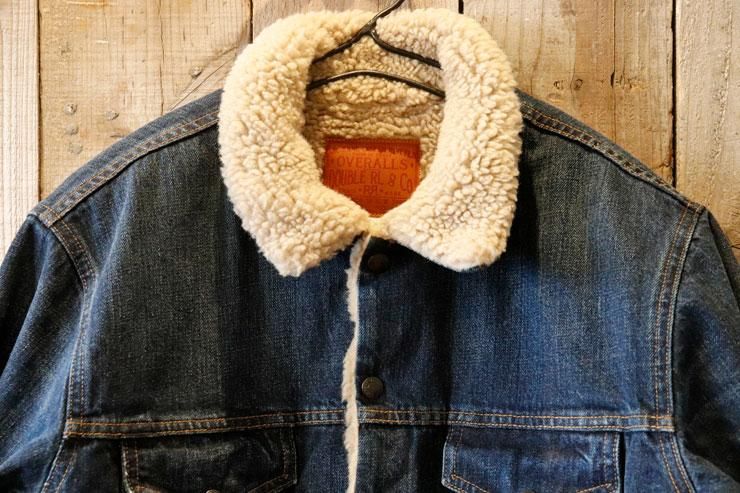 RRL(ダブルアールエルラルフローレン):裏ボア デニム ジャケット RRL(ダブルアールエルラルフローレン):裏ボア デニム ジャケット