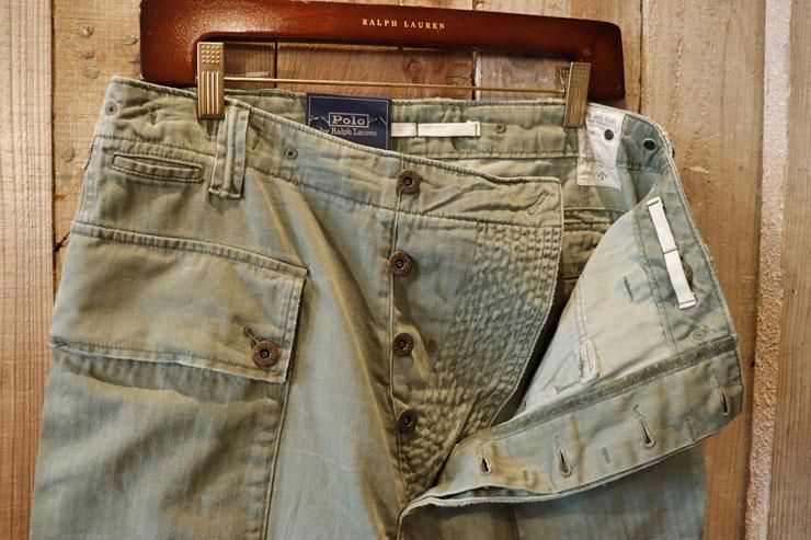 Polo Ralph Lauren(ラルフローレン):ヘリンボーン カーゴ パンツ Polo Ralph Lauren(ラルフローレン):ヘリンボーン カーゴ パンツ