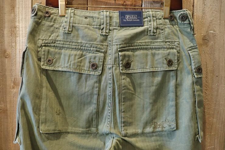 Polo Ralph Lauren(ラルフローレン):ヘリンボーン カーゴ パンツ Polo Ralph Lauren(ラルフローレン):ヘリンボーン カーゴ パンツ