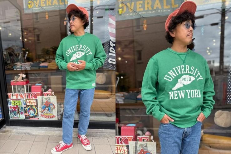 ポロラルフローレン　ウイングフット スウェット　Sサイズ Polo Ralph Lauren | フットウィングプリント スウェット