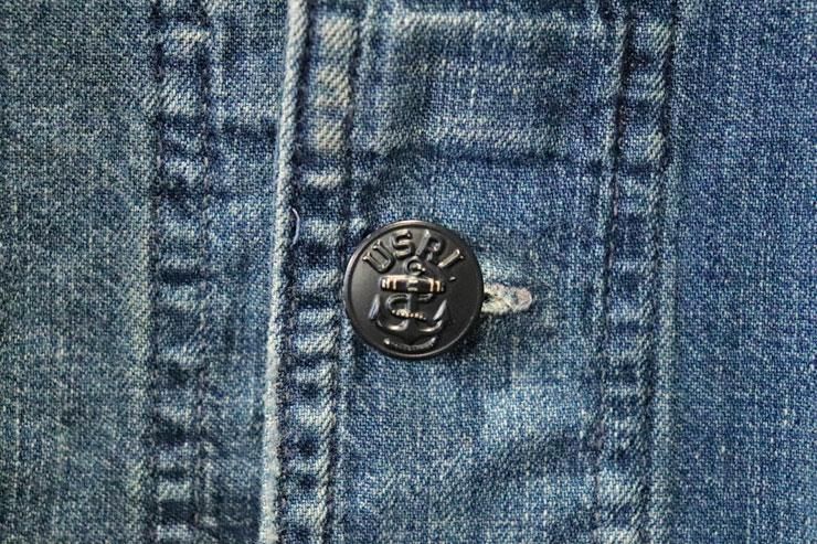 Polo Ralph Lauren(ラルフローレン):ショールカラー デニム Polo Ralph Lauren(ラルフローレン):ショールカラー デニム
