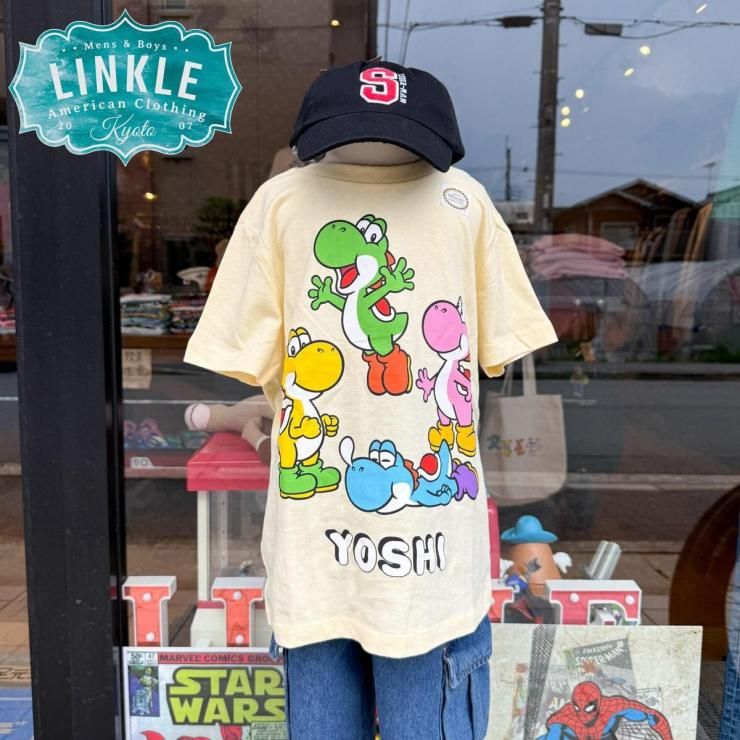 キッズ】OLD NAVY(オールドネイビー)：【ヨッシー】Tシャツ - Linkle