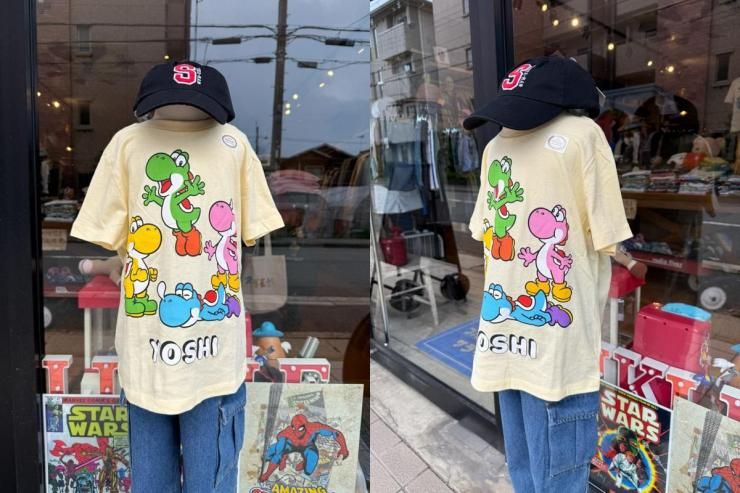 キッズ】OLD NAVY(オールドネイビー)：【ヨッシー】Tシャツ - Linkle