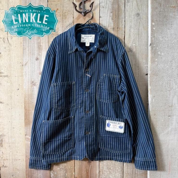 25SS 新品 RRL ダブルアールエル インディゴ ストライプド エプロン RRL(ダブルアールエルラルフローレン):インディゴ ドット